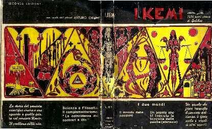 copertina fronte retro del libro I Kemi - favola di Umberto Sborgi