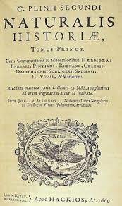 cover della Naturalis Historia di Plinio il Vecchio